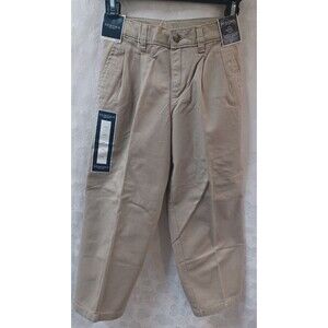 SONOMA LIFE & STYLE ADJUSTABLE WAIST BOYS KHAKI PANTS SIZE 8 REG NWT